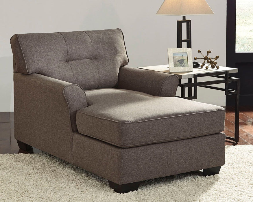 Tibbee - Slate - Chaise Sacramento Furniture Store Furniture store in Sacramento