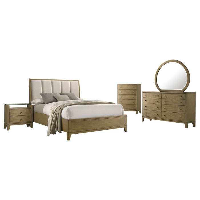 Granada - 5-Piece Queen Bedroom Set - Natural Pine