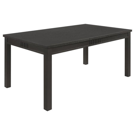 Marbrisa - Rectangular Dining Table - Matte Black Sacramento Furniture Store Furniture store in Sacramento