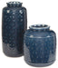 Marenda - Navy Blue - Vase Set (Set of 2) Sacramento Furniture Store Furniture store in Sacramento