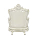 Adara - Chair - White PU & Antique White Finish Sacramento Furniture Store Furniture store in Sacramento