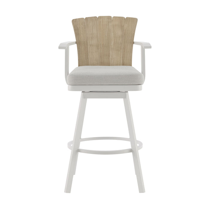 Hazel - Outdoor Patio Swivel Bar Stool