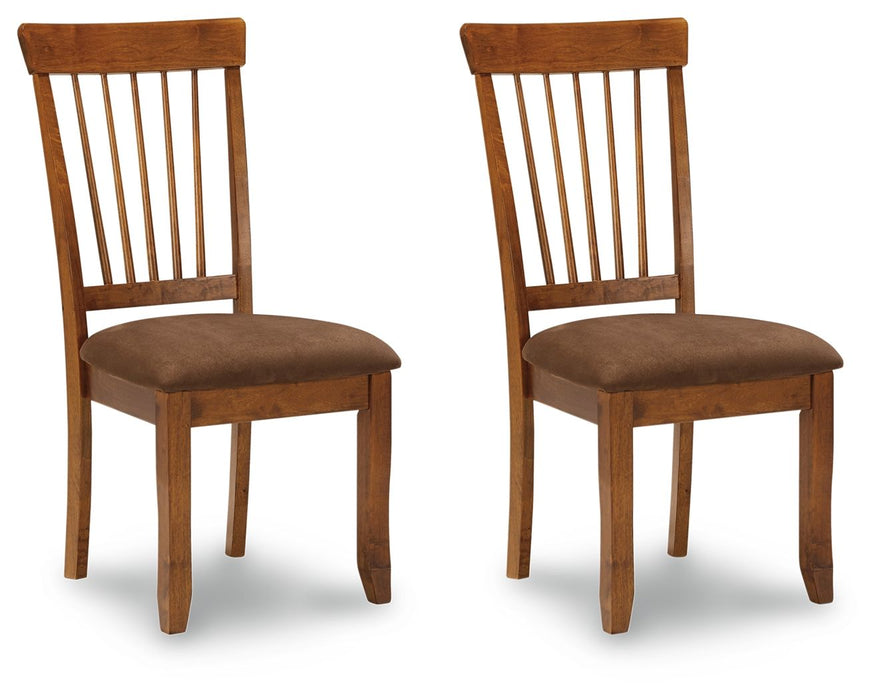 Berringer - Rustic Brown - Dining Uph Side Chair (Set of 2) Sacramento Furniture Store Furniture store in Sacramento