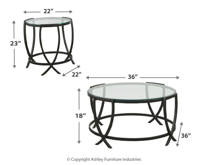 Tarrin - Black - Occasional Table Set (Set of 3) Sacramento Furniture Store Furniture store in Sacramento
