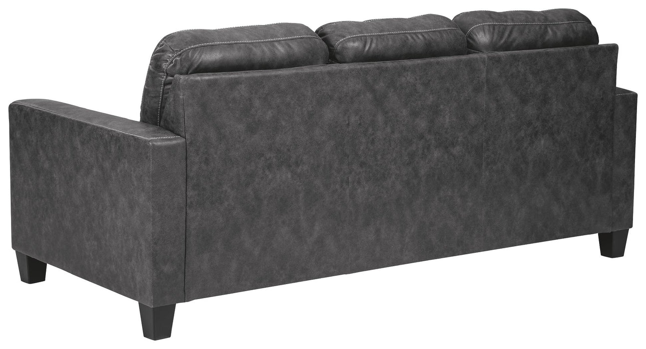 Venaldi - Gunmetal - Sofa Chaise Sacramento Furniture Store Furniture store in Sacramento