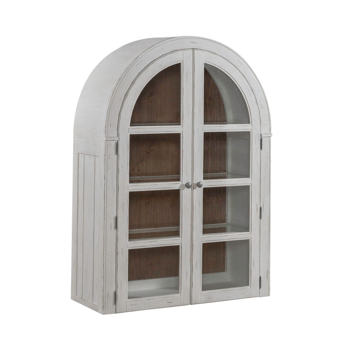 River Place - Curio Hutch - White