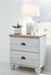 Haven Bay - Brown / Beige - Two Drawer Night Stand Sacramento Furniture Store Furniture store in Sacramento