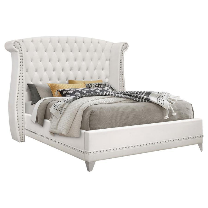 Barzini - Upholstered Tufted Bedroom Set Sacramento Furniture Store Furniture store in Sacramento