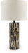 Ellford - Black / Brown / Cream - Poly Table Lamp Sacramento Furniture Store Furniture store in Sacramento