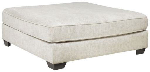 Rawcliffe - Parchment - Oversized Accent Ottoman Sacramento Furniture Store Furniture store in Sacramento