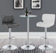 Abiline - Glass Top Round Bar Table - Chrome Sacramento Furniture Store Furniture store in Sacramento