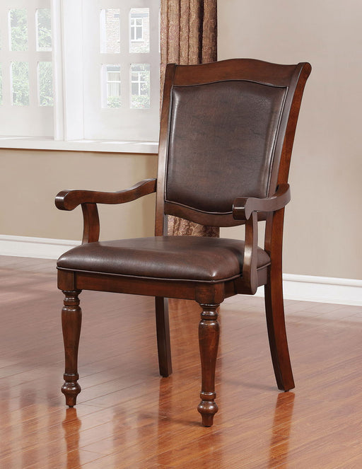 Sylvana - Arm Chair (Set of 2) - Brown Cherry / Espresso Sacramento Furniture Store Furniture store in Sacramento