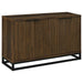 Ryatt - 4-Door Engineered Wood Accent Cabinet - Dark Pine Sacramento Furniture Store Furniture store in Sacramento