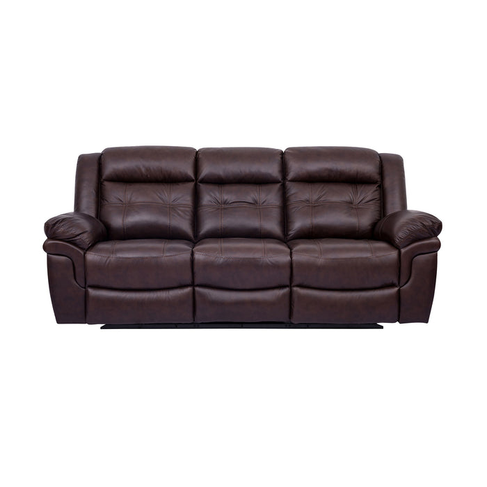 Marcel - Manual Reclining Sofa - Dark Brown