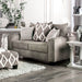 Basie - Loveseat - Gray Sacramento Furniture Store Furniture store in Sacramento