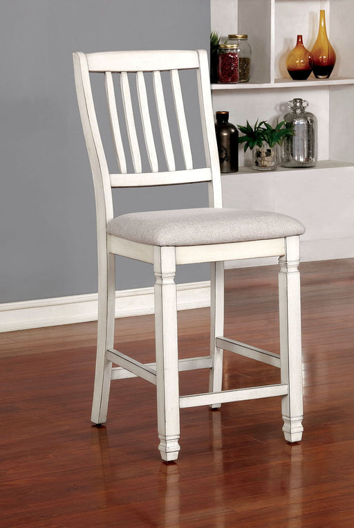 Kaliyah - Counter Height Chair (Set of 2) - Antique White Sacramento Furniture Store Furniture store in Sacramento