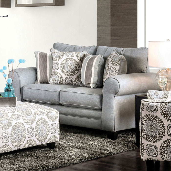 Misty - Loveseat - Blue Gray Sacramento Furniture Store Furniture store in Sacramento