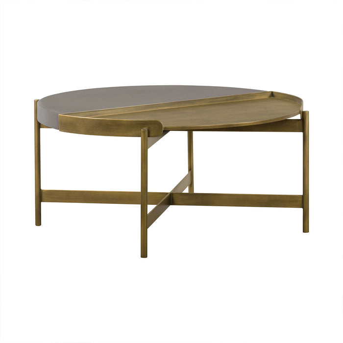 Dua - Round Modern Coffee Table