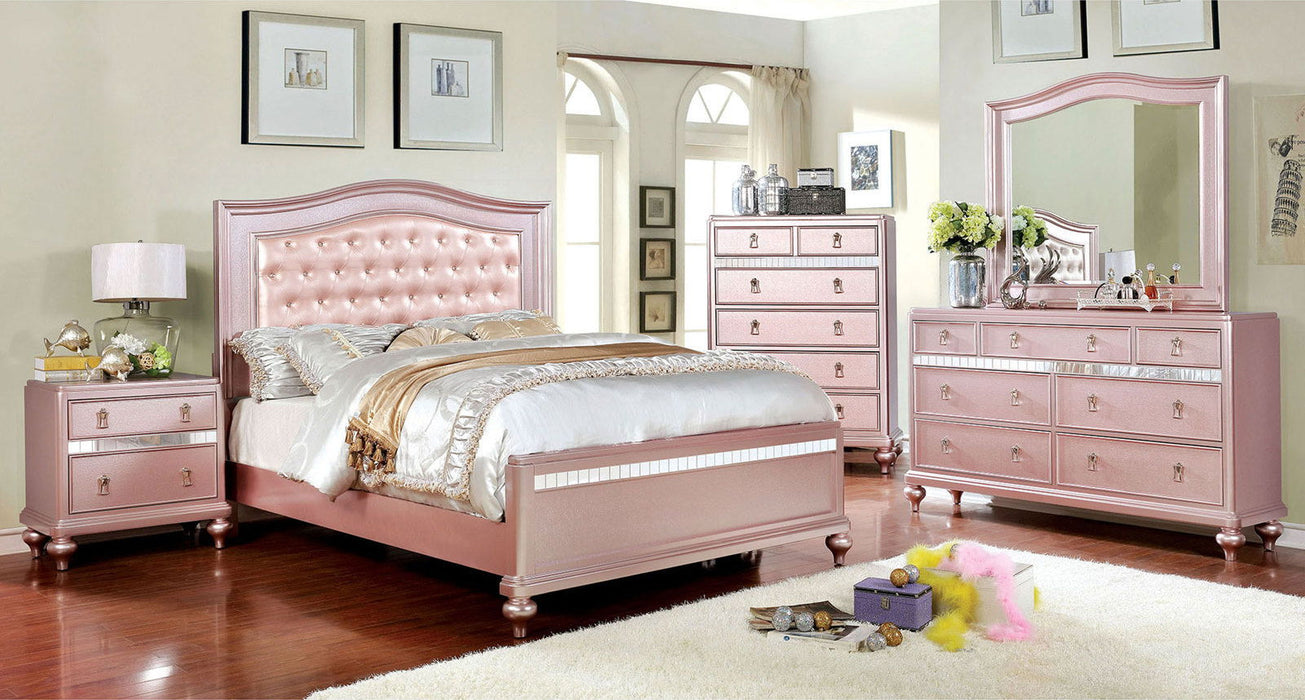 Avior - Dresser - Rose Gold Sacramento Furniture Store Furniture store in Sacramento