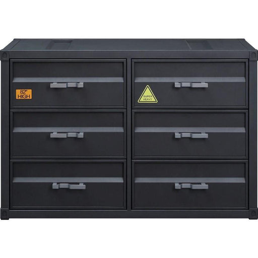 Cargo - Dresser - Gunmetal Finish Sacramento Furniture Store Furniture store in Sacramento