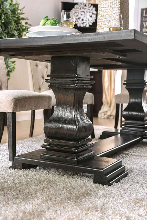 Nerissa - Dining Table - Antique Black Sacramento Furniture Store Furniture store in Sacramento