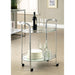 Loule - Serving Cart - Pearl Silver Sacramento Furniture Store Furniture store in Sacramento