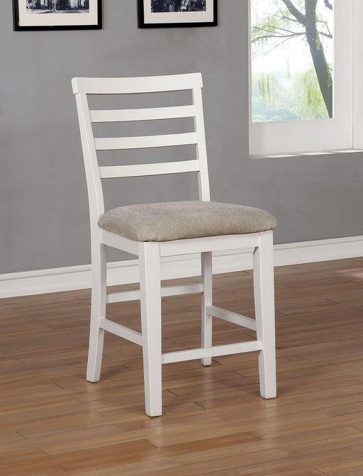 Kiana - Counter Height Side Chair (Set of 2) - White Sacramento Furniture Store Furniture store in Sacramento