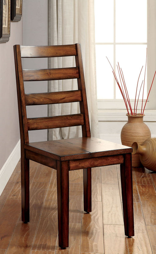 Maddison - Side Chair (Set of 2) - Tobacco Oak Sacramento Furniture Store Furniture store in Sacramento