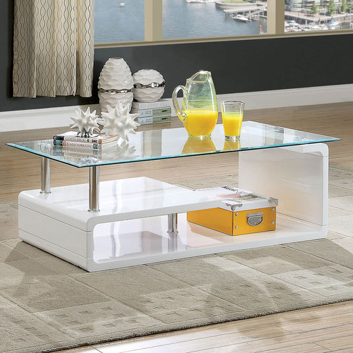 Torkel - Coffee Table - White Sacramento Furniture Store Furniture store in Sacramento