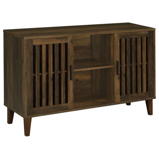 Torin - 2-Door Engineered Wood Accent Cabinet - Dark Pine Sacramento Furniture Store Furniture store in Sacramento