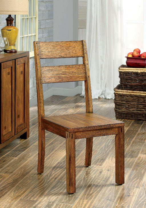 Frontier - Side Chair (Set of 2) - Dark Oak Sacramento Furniture Store Furniture store in Sacramento