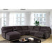 Zuben - Sectional With Console - Gray Sacramento Furniture Store Furniture store in Sacramento