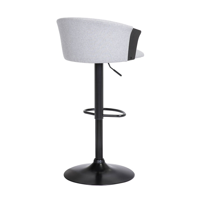 Lydia - Adjustable Wood Bar Stool