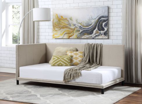 Yinbella - Daybed - Beige Linen Sacramento Furniture Store Furniture store in Sacramento