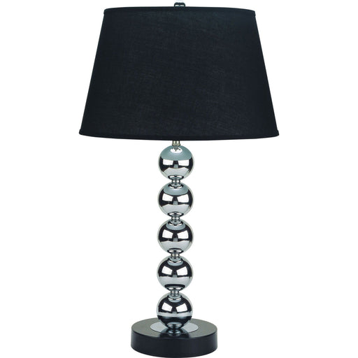 Opal - Table Lamp (Set of 2) - Silver / Black Sacramento Furniture Store Furniture store in Sacramento