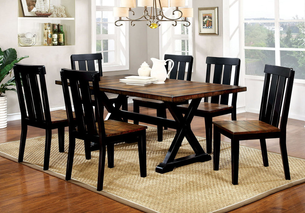 Alana - Dining Table - Antique Oak Sacramento Furniture Store Furniture store in Sacramento