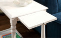 Deering - Side Table - White Sacramento Furniture Store Furniture store in Sacramento