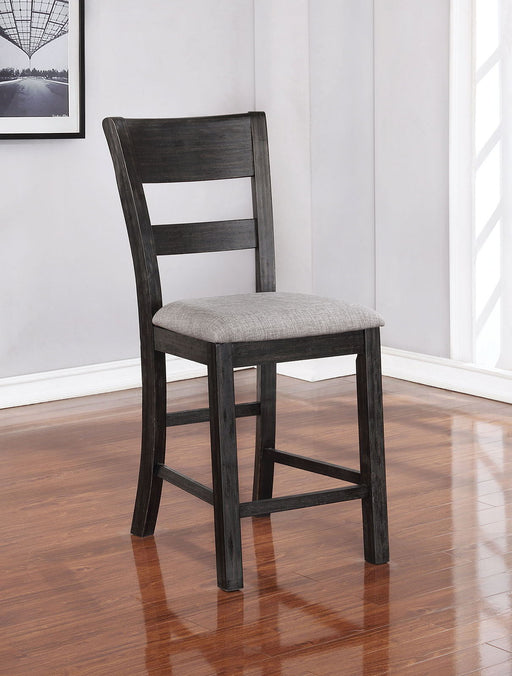 Sania - Counter Height Side Chair (Set of 2) - Antique Black Sacramento Furniture Store Furniture store in Sacramento