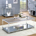 Ludvig - Coffee Table - Chrome / Clear Sacramento Furniture Store Furniture store in Sacramento