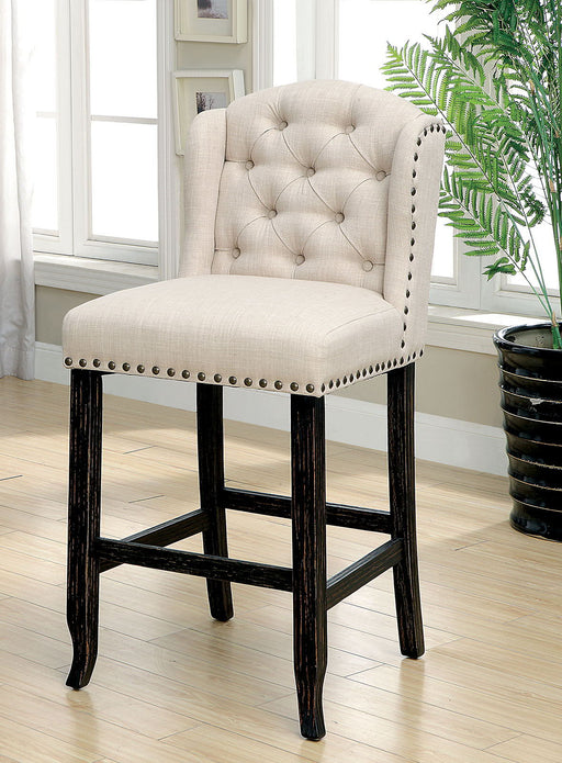 Sania - Bar Height Wingback Chair (Set of 2) Sacramento Furniture Store Furniture store in Sacramento