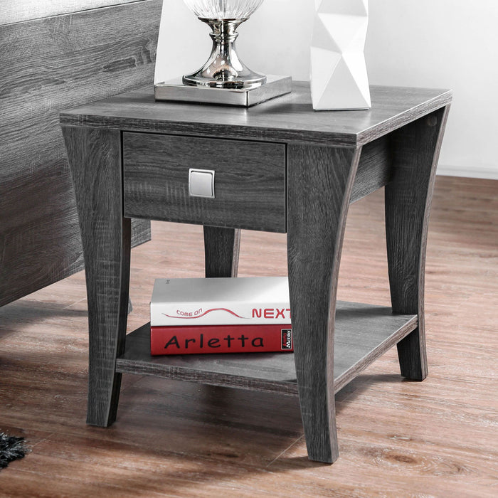 Amity - End Table - Gray Sacramento Furniture Store Furniture store in Sacramento