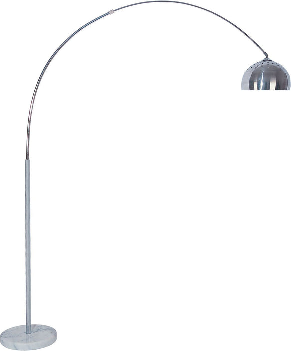 Lamp - Floor Lamp - Brushed Silver Sacramento Furniture Store Furniture store in Sacramento