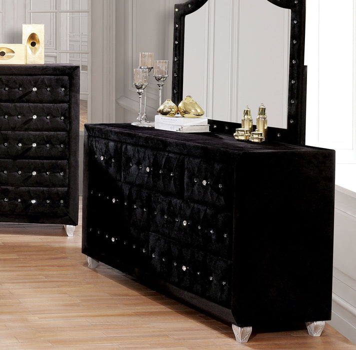 Alzire - Dresser - Black Sacramento Furniture Store Furniture store in Sacramento