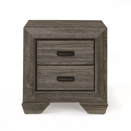 Lyndon - Nightstand - Weathered Gray Grain Sacramento Furniture Store Furniture store in Sacramento