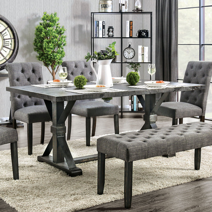 Alfred - Dining Table - Antique Black Sacramento Furniture Store Furniture store in Sacramento