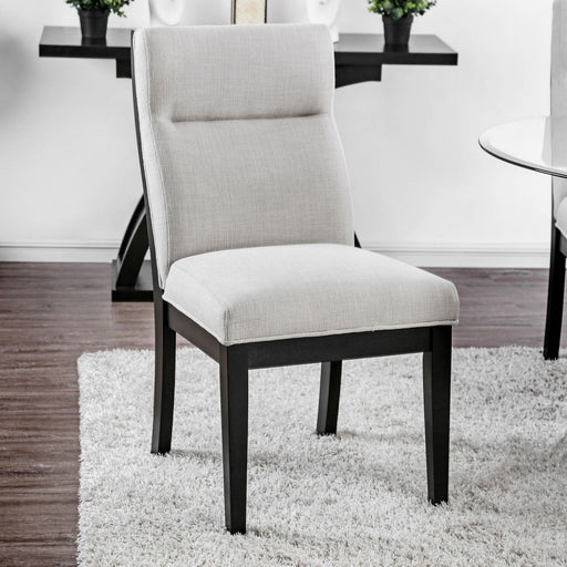 Jasmin - Side Chair (Set of 2) - Black / White Sacramento Furniture Store Furniture store in Sacramento