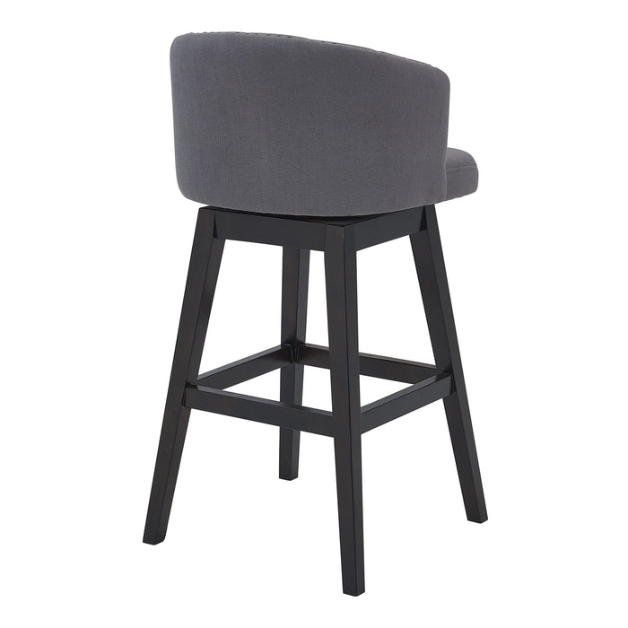 Celine - Swivel Wood Bar Stool