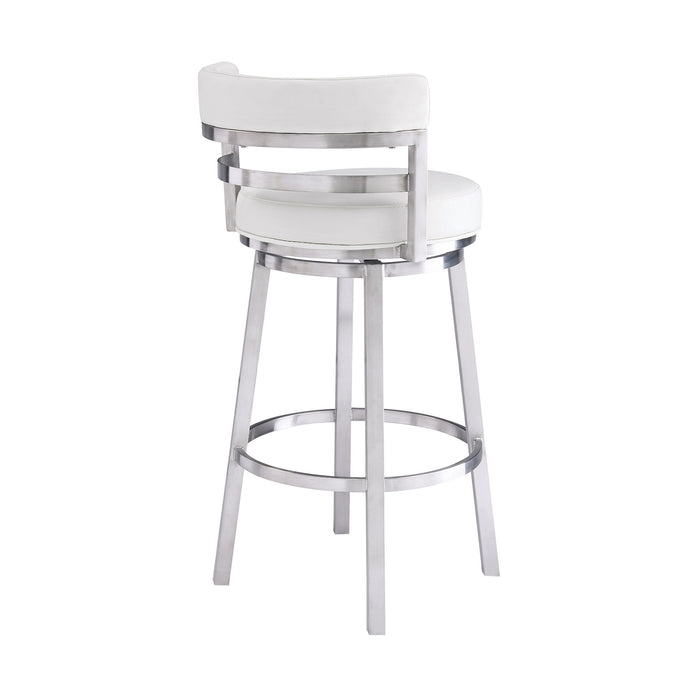 Madrid - Swivel Stainless Steel Bar Stool