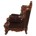 Forsythia - Chair - Espresso Top Grain Leather Match & Walnut Sacramento Furniture Store Furniture store in Sacramento