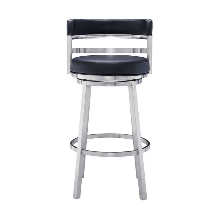 Madrid - Swivel Stainless Steel Bar Stool